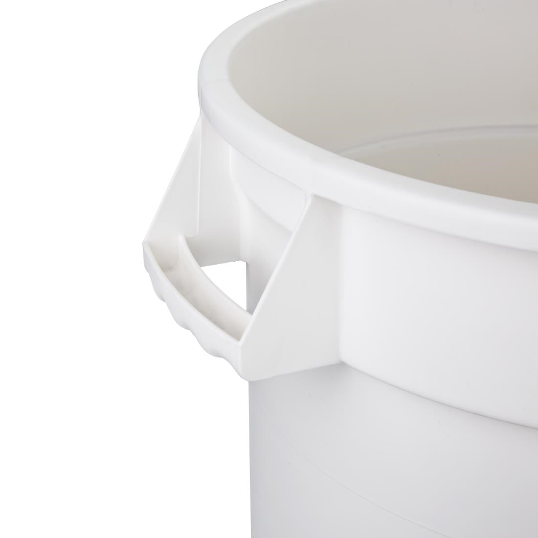 Vogue Round Container Bin White - 398mm 38Ltr