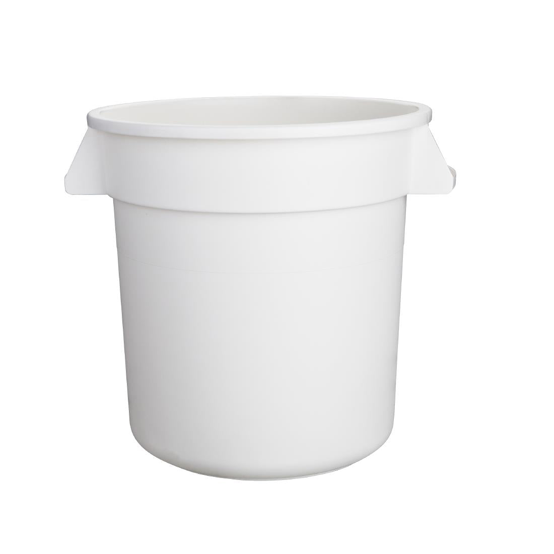 Vogue Round Container Bin White - 492mm 76Ltr