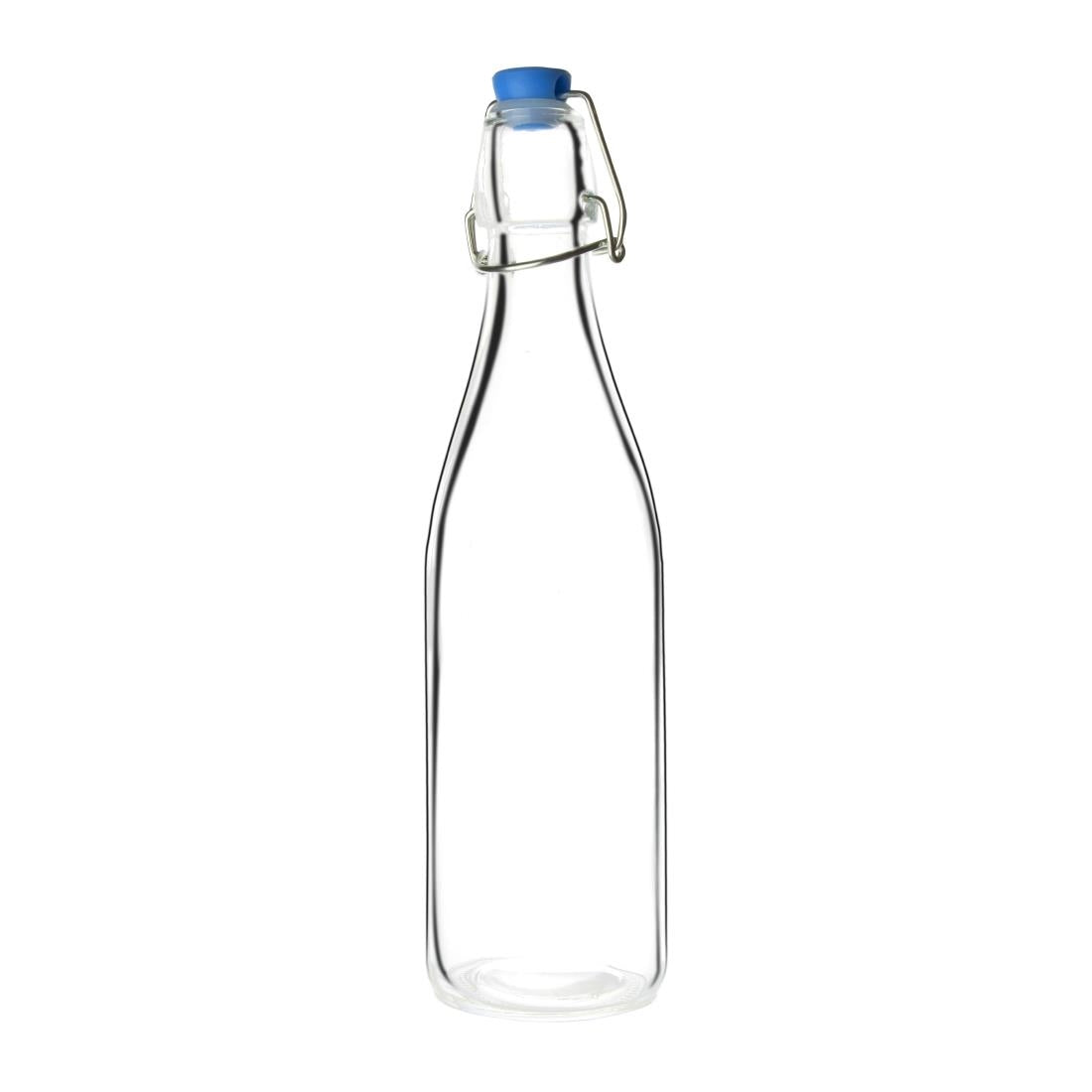 Olympia Glass Water Bottle with Stopper - 520ml 17 1/2fl oz (Box 6)