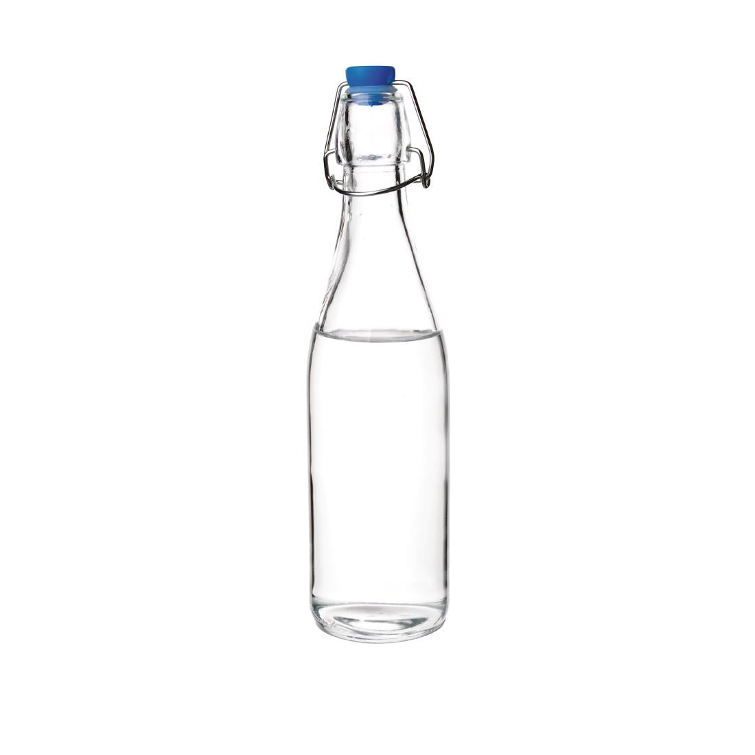 Olympia Glass Water Bottle with Stopper - 520ml 17 1/2fl oz (Box 6)