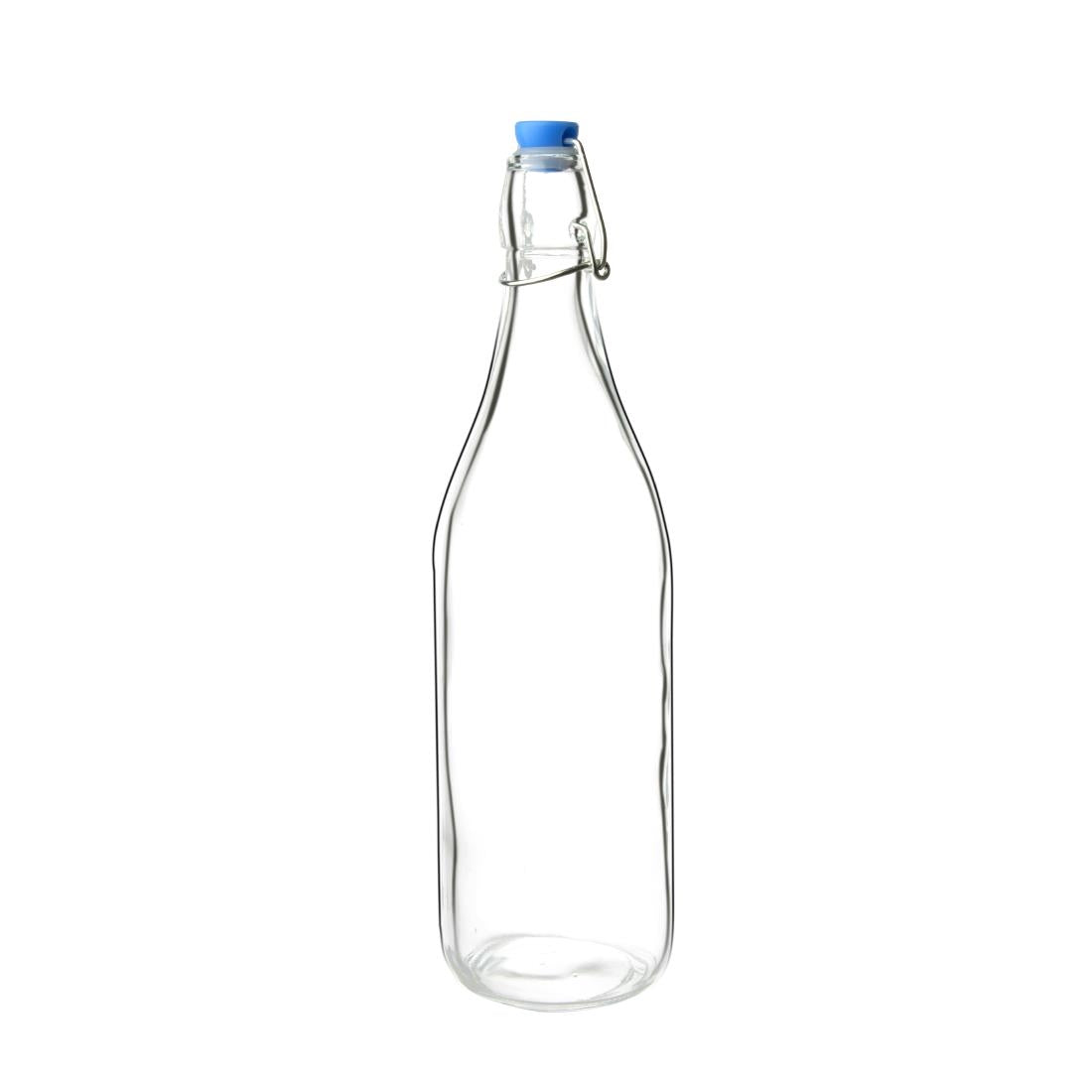 Olympia Glass Water Bottle with Stopper - 1180ml (Box 6)