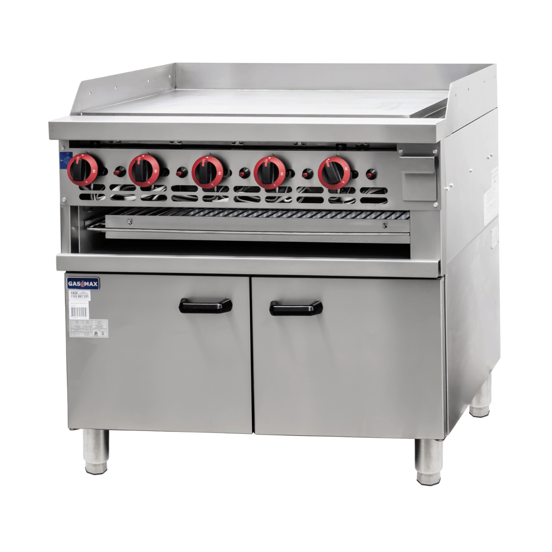 Gasmax Gas Griddle and Gas Toaster with Cabinet GGS-36