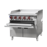 Gasmax Gas Griddle and Gas Toaster with Cabinet GGS-36