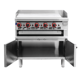 Gasmax Gas Griddle and Gas Toaster with Cabinet GGS-36