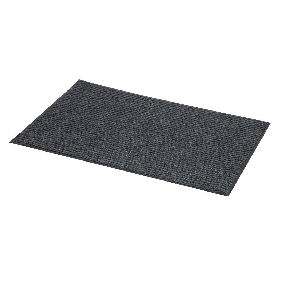 Bolero Entrance mat 0.6 x 0.9m Steel Colour