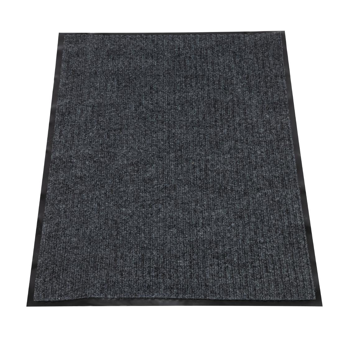 Bolero Entrance mat 0.6 x 0.9m Steel Colour