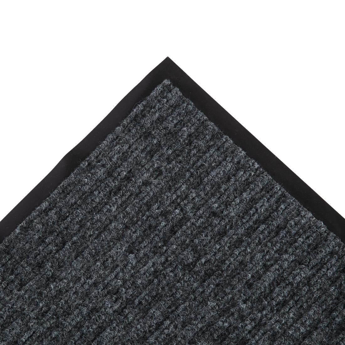 Bolero Entrance mat 0.6 x 0.9m Steel Colour