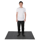 Jantex Entrance Mat Steel Colour - 0.9x1.5m