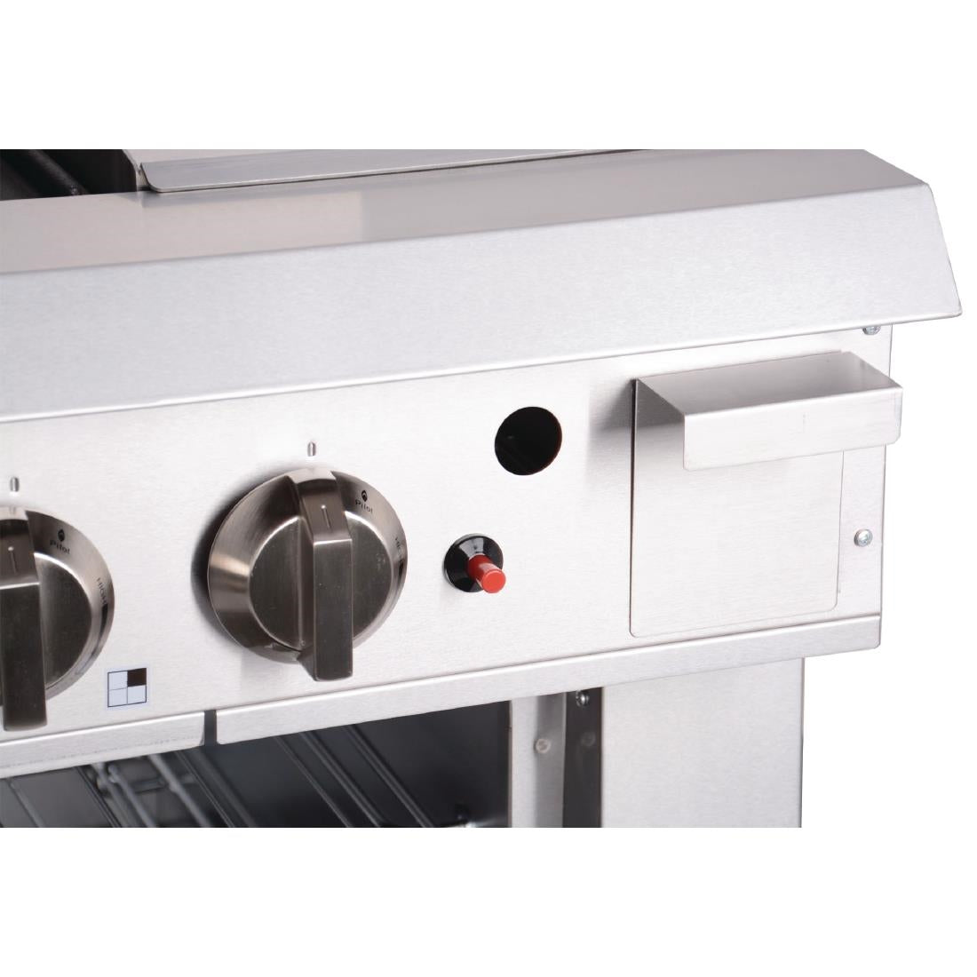 Thor 4 Burner Oven with 12" Griddle with flame failure - NG