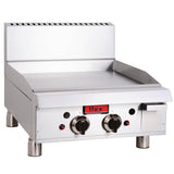 Thor Gas Griddle 24" manual control with flame failure- LPG