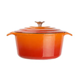 Vogue Round Casserole Orange - 205mm 3 1/5Ltr 108fl oz