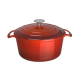 Vogue Round Casserole Red - 205mm 3 1/5Ltr