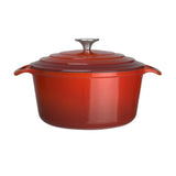 Vogue Round Casserole Red - 205mm 3 1/5Ltr