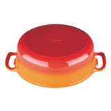 Vogue Oval Casserole Orange - 110x243x295mm 5Ltr 169fl oz