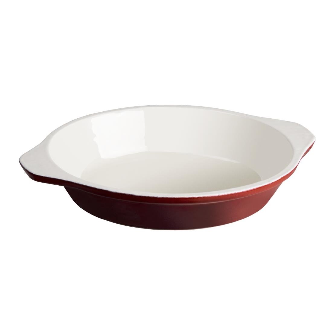 Vogue Round Gratin Red - 150mm 400ml 14fl oz