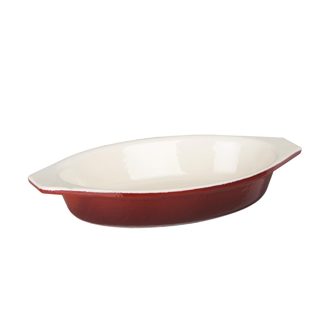 Vogue Oval Gratin Red - 650ml 22fl oz