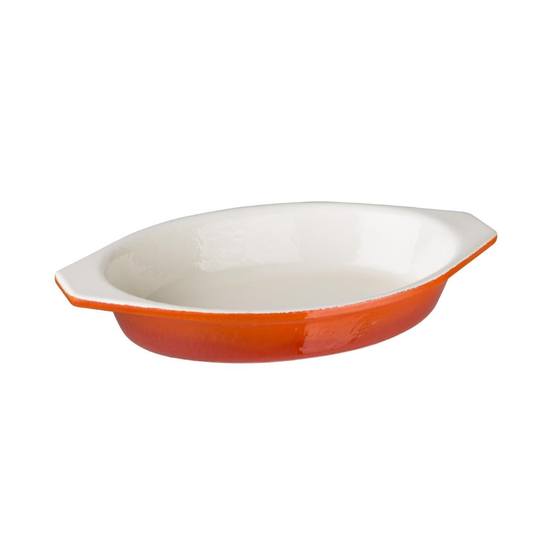 Vogue Oval Gratin Orange - 650ml 22fl oz