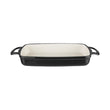 Vogue Rectangular Dish Black - 55x390x235mm 2 3/4Ltr 94 1/2fl oz