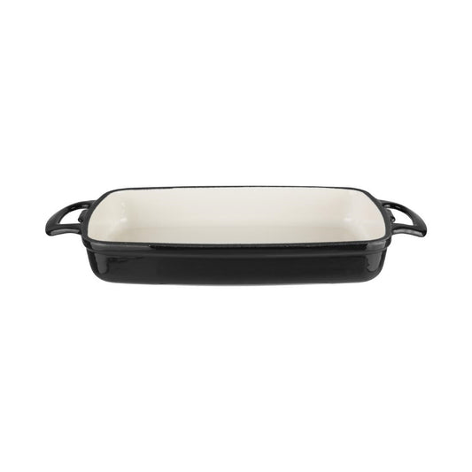 Vogue Rectangular Dish Black - 55x390x235mm 2 3/4Ltr 94 1/2fl oz