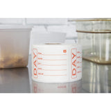 Vogue Prepared Food Label Dissolvable Adhesive (Roll 250)