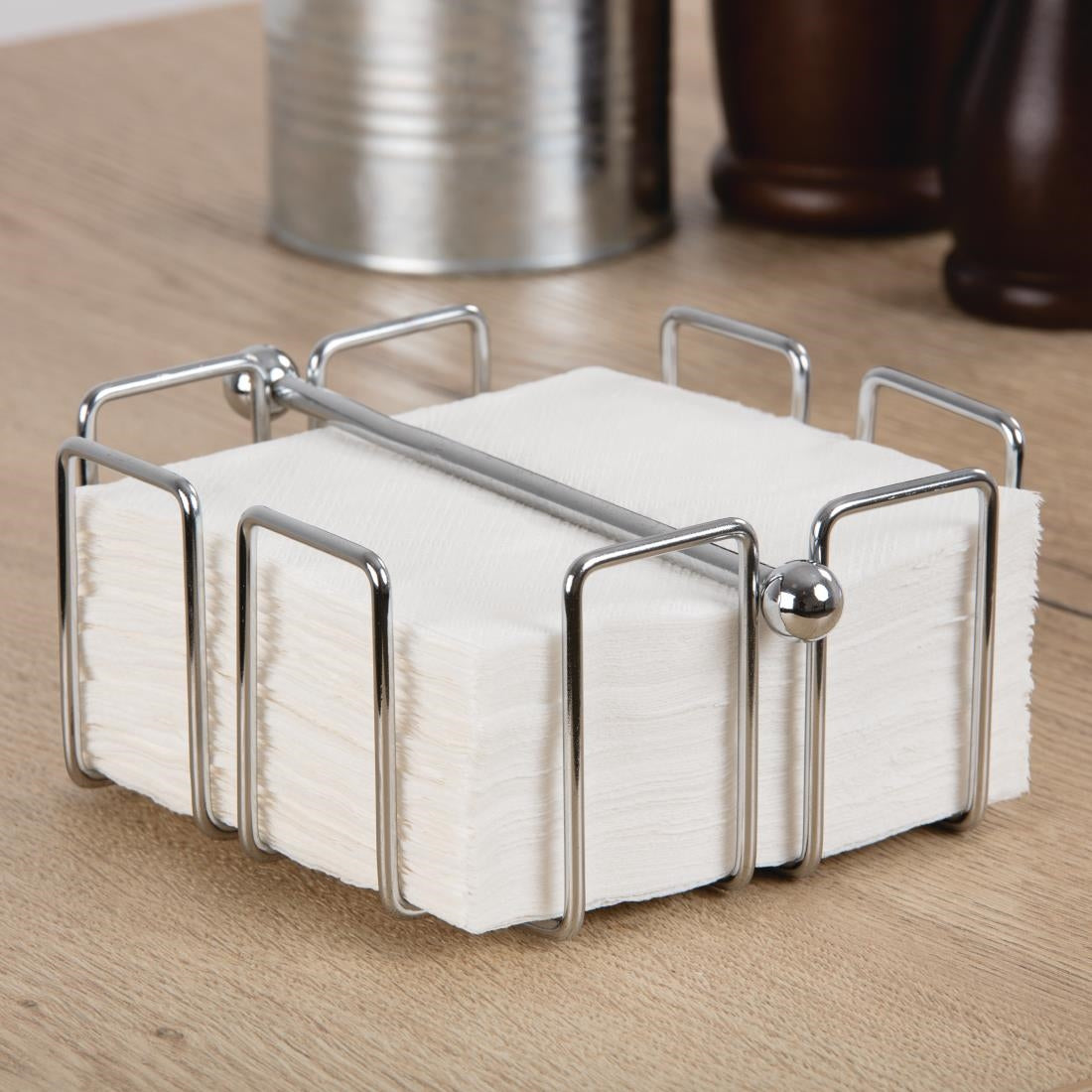 Olympia Cocktail Napkin Holder - 140x140x65mm