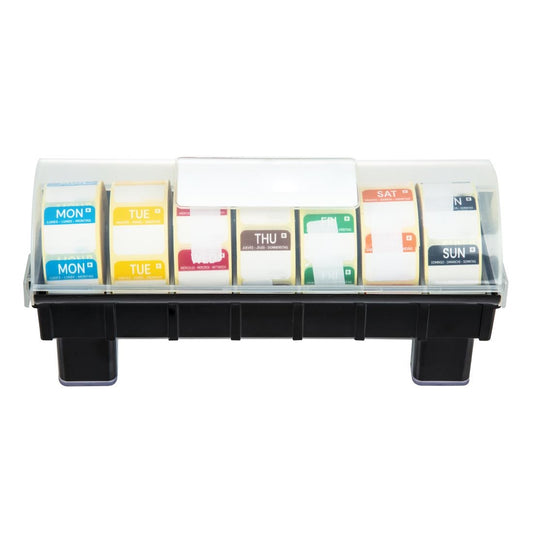 Vogue Colour Coded Food Labels Starter Kit - 25mm 1" (Dispenser)