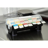 Vogue Colour Coded Food Labels Starter Kit - 25mm 1" (Dispenser)