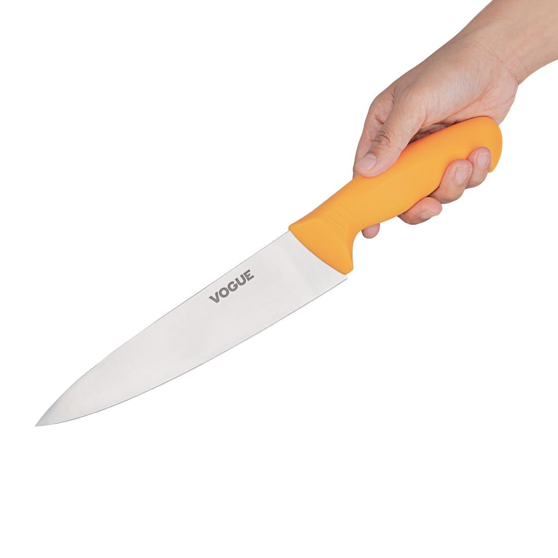 Vogue Soft Grip Pro Chef Knife St/St - 200mm 8"