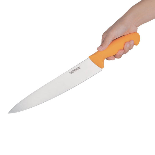 Vogue Soft Grip Pro Chef Knife St/St - 254mm 10"