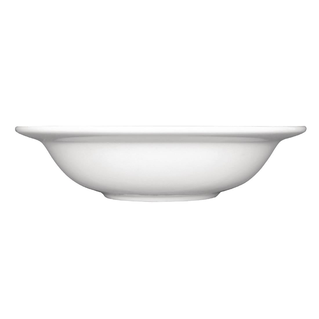 Olympia Whiteware Wide Rim Bowl - 180mm 7" 285ml 10oz (Box 12)