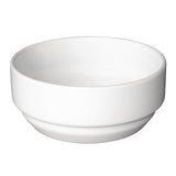 Olympia Whiteware Round Stacking Bowl - 115mm 4.5" 285ml 10oz (Box 12)