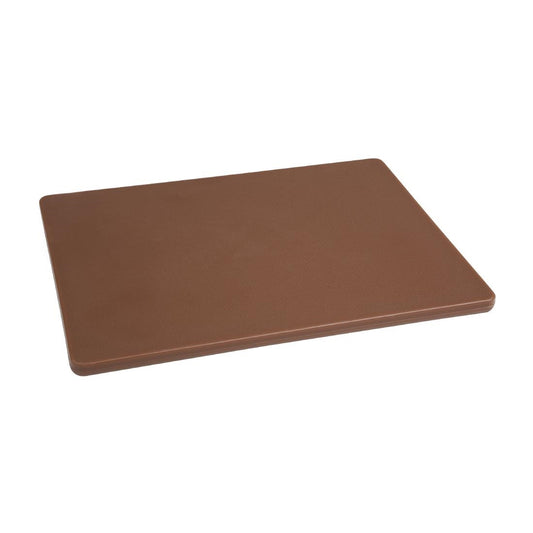EDLP - Hygiplas Chopping Board Small Brown - 229x305x12mm 12x9x1/2"