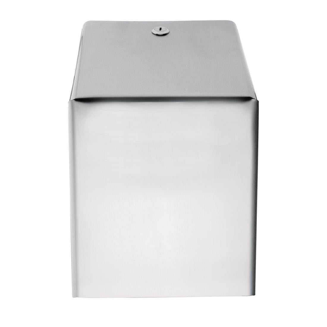 Jantex Stainless Steel Centre Feed Dispenser Satin Finish St/St 304
