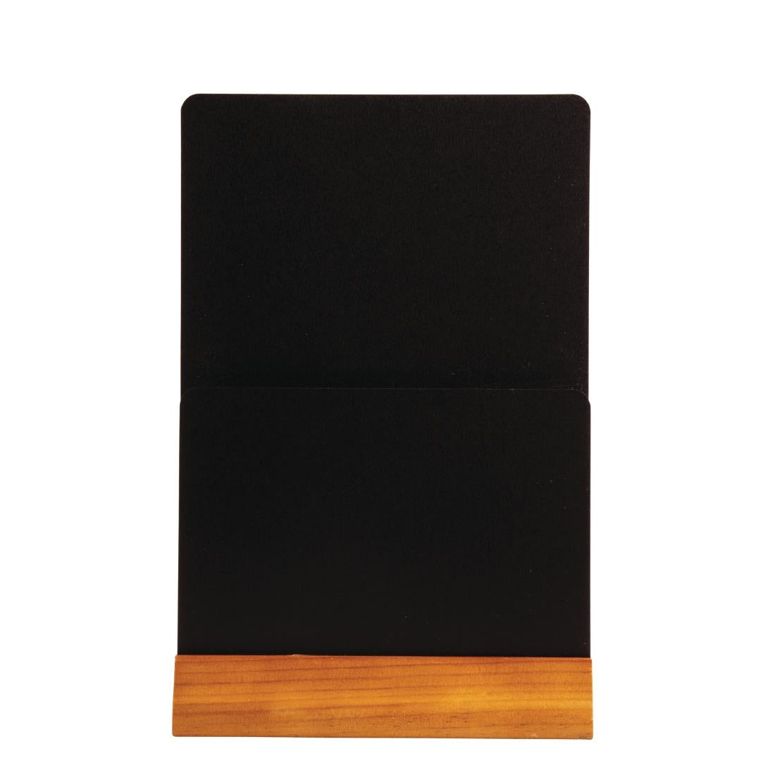 Olympia Double Blackboard Menu Holder - 325x210x55mm 12 3/4x8.25x2 1/4"