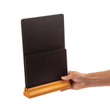 Olympia Double Blackboard Menu Holder - 325x210x55mm 12 3/4x8.25x2 1/4"