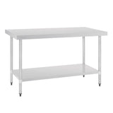 Vogue Table St/St - 1500x700x900mm 59x27 1/2x35 1/2"