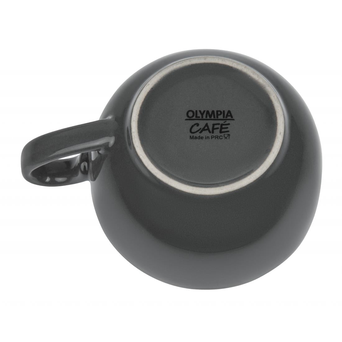 Olympia Cafe Coffee Cup Charcoal - 228ml 8oz (Box 12)