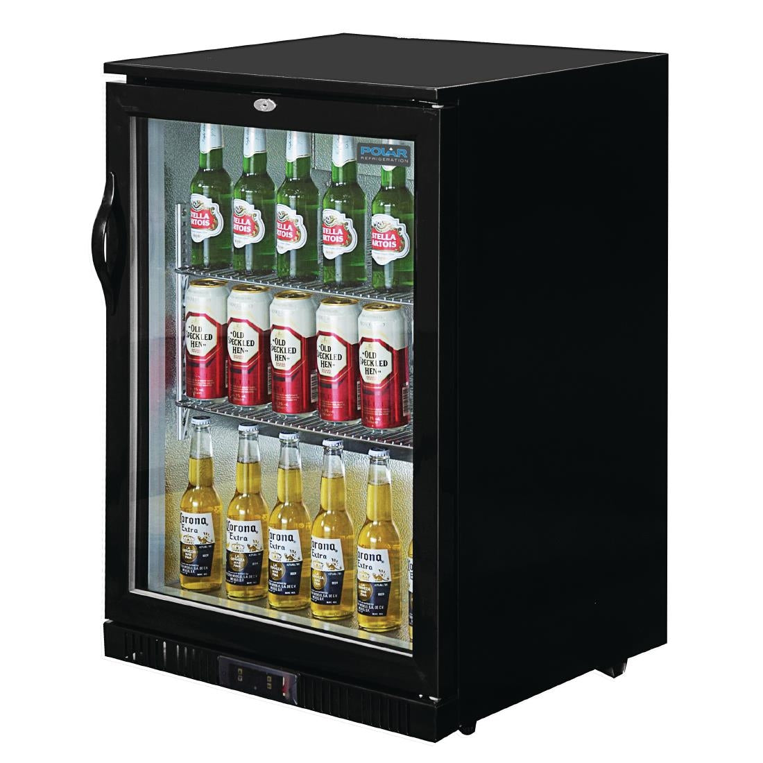 Polar G-Series Back Bar Cooler with 1 Hinged Door 138Ltr