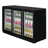 Polar G-Series Back Bar Cooler with 3 Sliding Doors 330Ltr