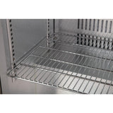 Polar G-Series Back Bar Cooler with Hinged Doors Stainless Steel 330Ltr