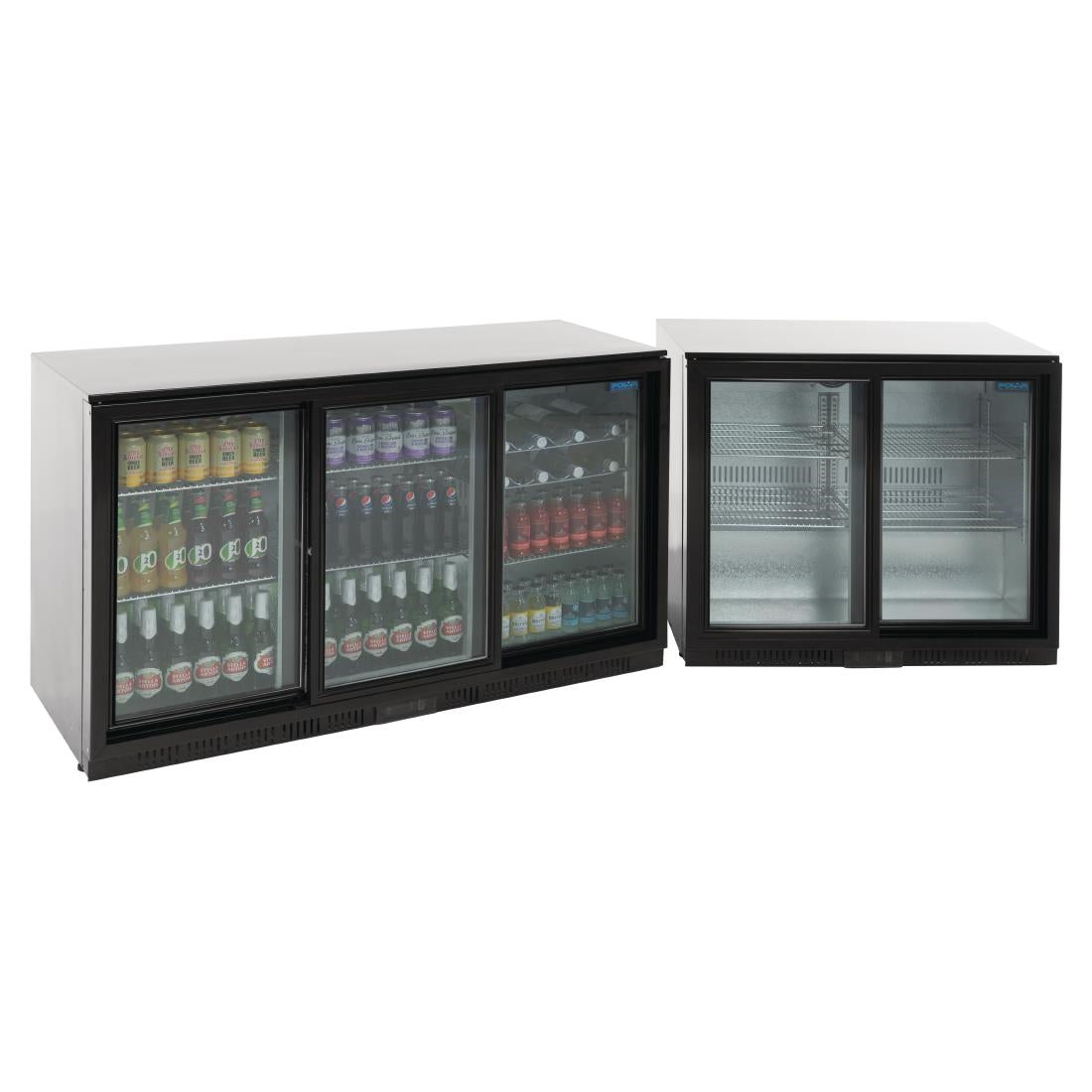 Polar G-Series Back Bar Cooler with Sliding Doors 320Ltr