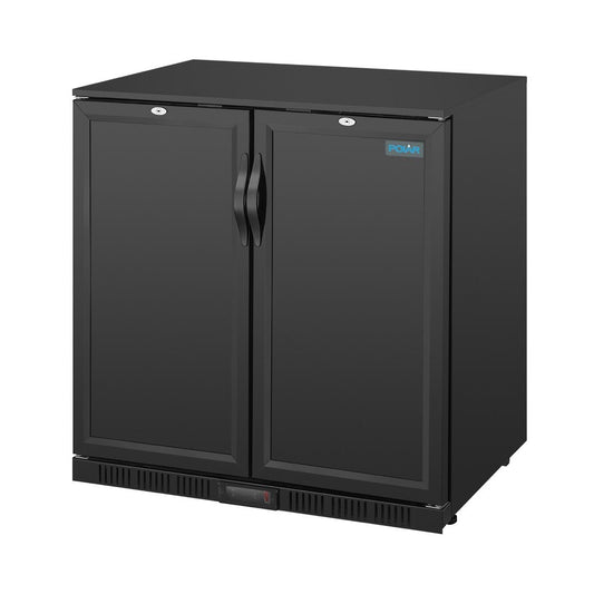 Polar G-Series Back Bar Cooler with Solid Doors - 208Ltr