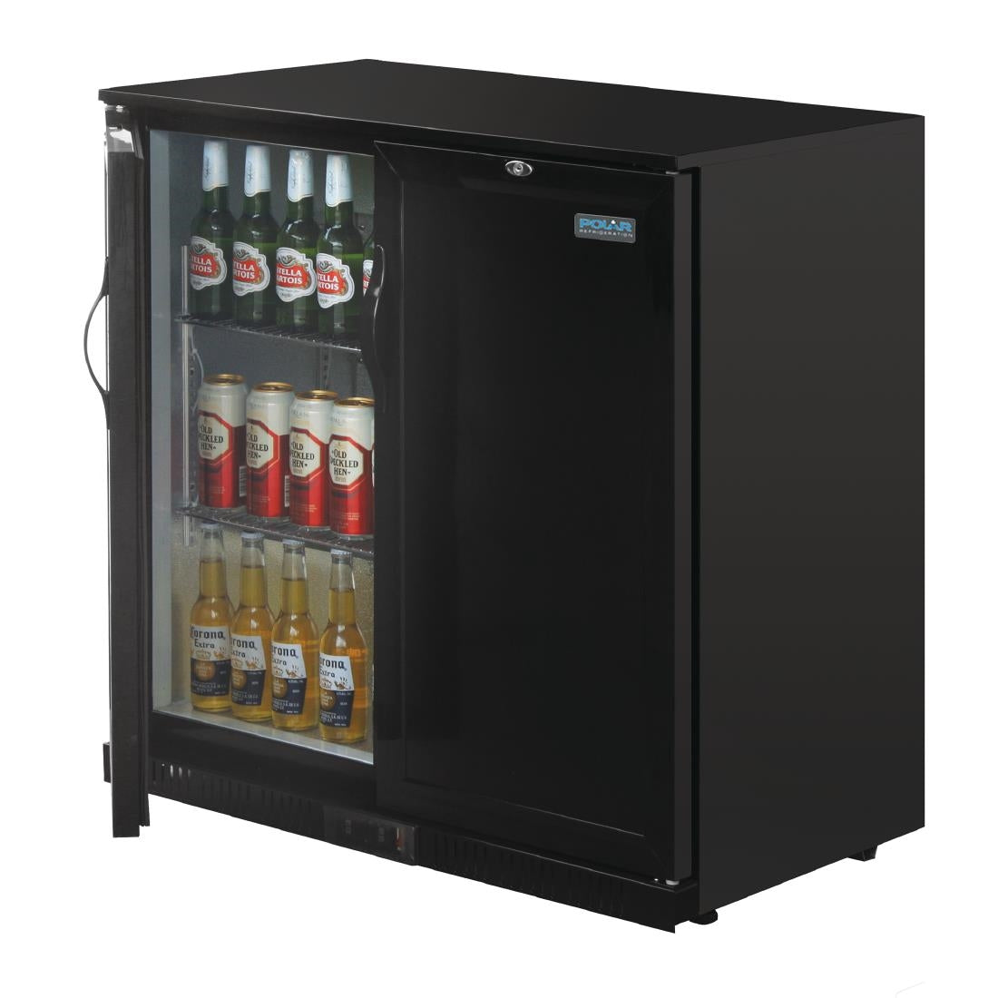 Polar G-Series Back Bar Cooler with Solid Doors - 208Ltr