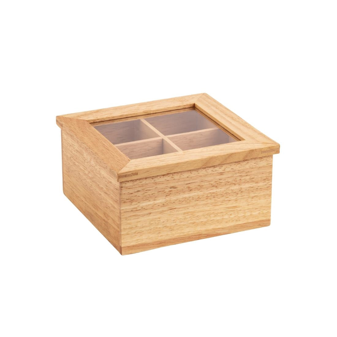 Olympia Mini Tea Box with Lid - 90x200x160mm 3 1/2x8x6 1/4