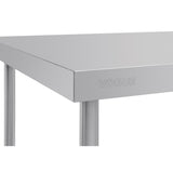 Vogue Stainless Steel Table - 1800x900x900mm 70 3/4x35 1/2x35 1/2"