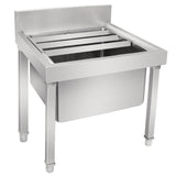 Vogue St/St Mop Sink - 450x500x500mm