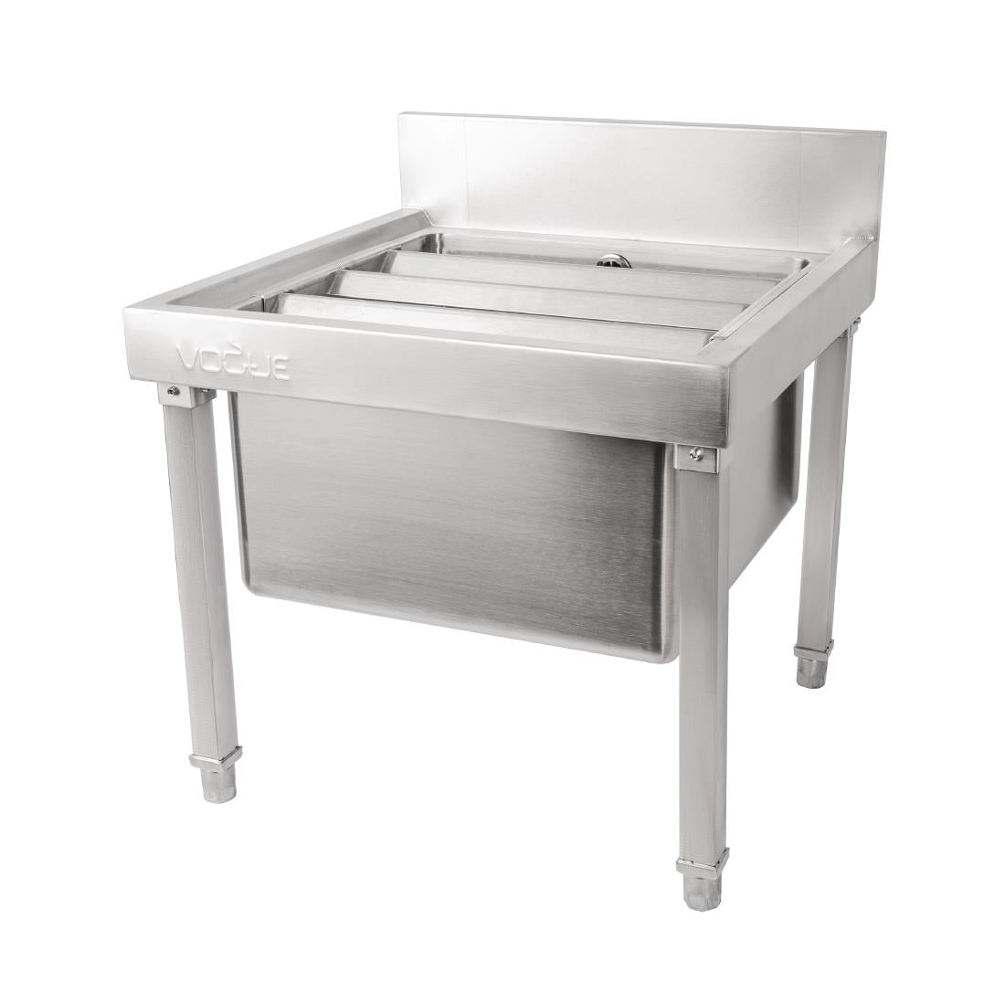 Vogue St/St Mop Sink - 450x500x500mm