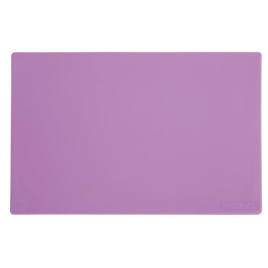 EDLP - Hygiplas LDPE Chopping Board Purple - 450x300x10mm 17 3/4x12x1/2"