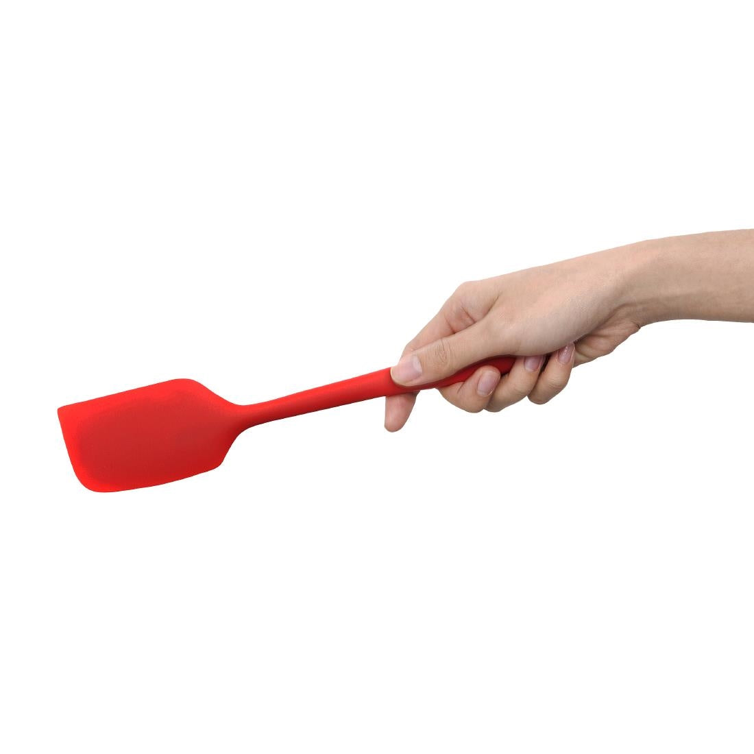 Vogue Silicone High Heat Large Spatula Red - 280mm 11"