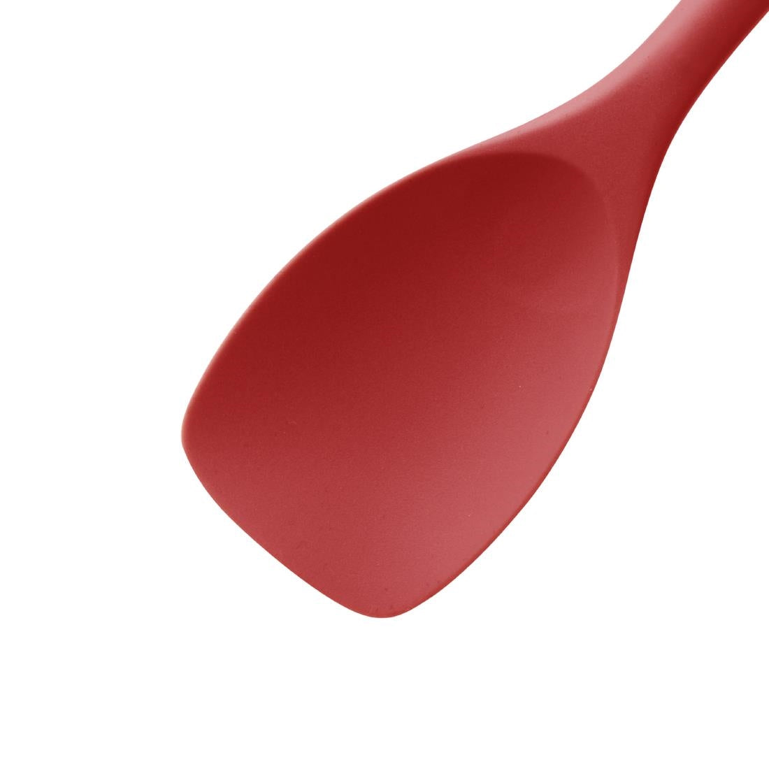 Vogue Silicone High Heat Spoonula Red - 280mm 11"